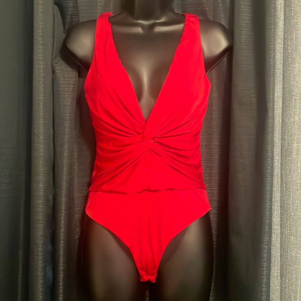 Lovers and friends red body suit